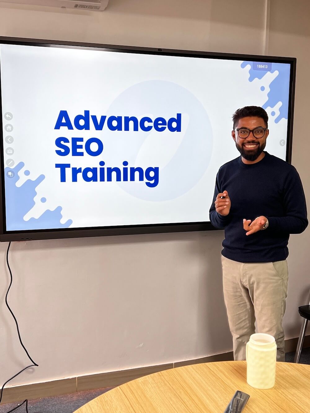 Rambabu Thapa, founder of Orka Socials and instructor at SEO Training in Nepal.